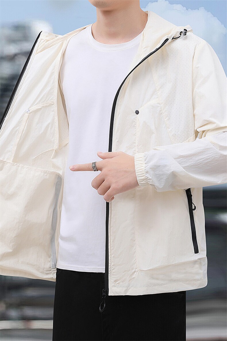 2025夏季新款户外防晒衣皮肤透气凉爽长袖防紫外线防晒服FS745-35,男装夹克,星座1402-1