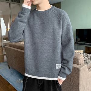 爆品  毛衣男士冬季保暖男针织衫打底衫上衣M604-P50图片
