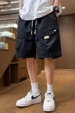 夏季加大加肥美式工装短裤男港风潮流凉感休闲五分裤YY2409-P38，男装牛仔裤，星座1206（原A206）