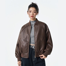 男女机动皮夹克潮牌立领防水皮夹克休闲外套A406JK5619P88，男装夹克，星座309（原A406）
