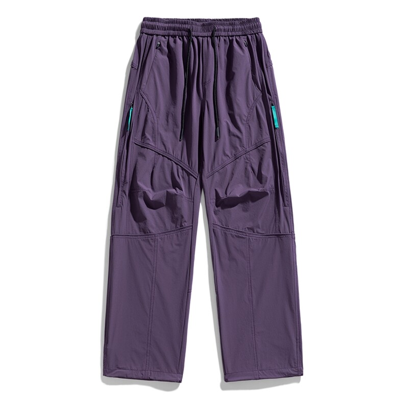 春夏美冲锋裤男户外机能风登山运动裤高街设计感休闲裤AK0251-P53,男装休闲裤,星座308B-2