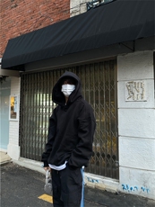 1005-1-FW011-P45控68秋季休闲韩系连帽卫衣，男装卫衣，星座1005-1
