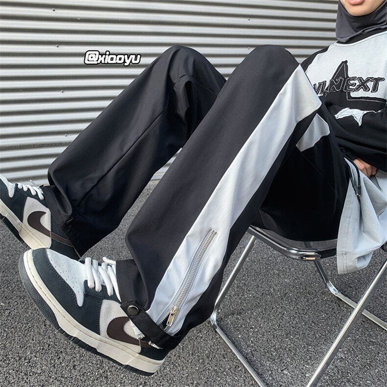 XZ616秋季新款防水冲锋裤拼接拉链休闲长裤TY935P45控58,男装休闲裤,星座512A（原616）