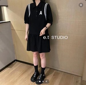 学院风plo裙图片