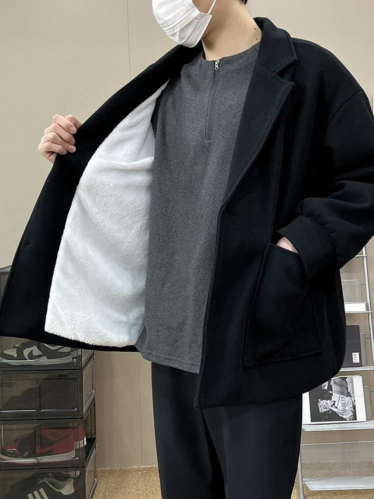 A178XF001P65加绒P75秋冬季大衣西服,男装西服,电商A178
