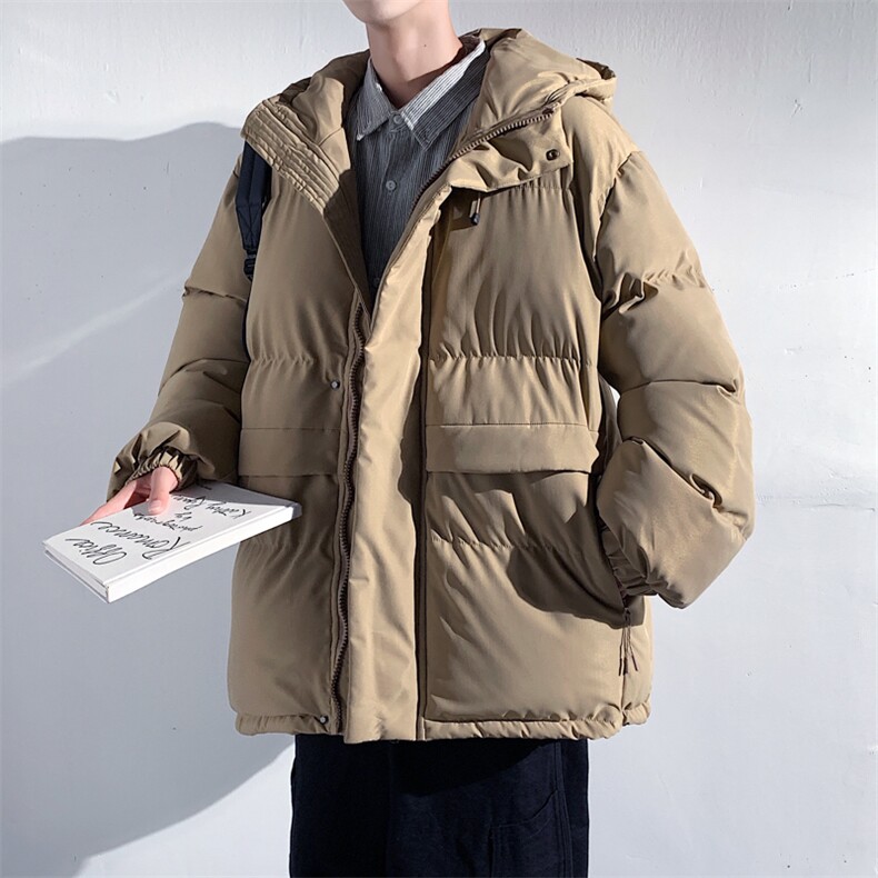 港风2026新品冬季宽松情侣装男装棉衣棉服冬装加厚外套D002-P105,男装棉衣,星座717
