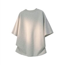 2026美式重磅冰感复古字母短袖T桖春夏DX2618特P28控59，男装T恤，电商B208