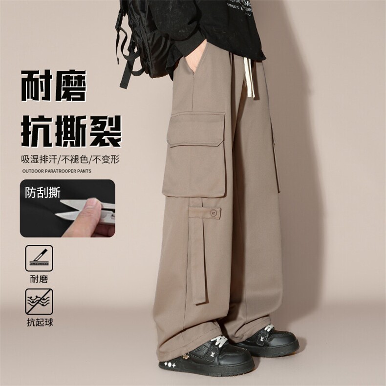 现货K151P45控69.9春季宽松多口袋户外工装裤,男装休闲裤,星座209