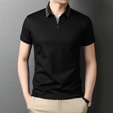 D88190钱塘2020-2男士翻领休闲短袖T恤P53，男装T恤，钱塘207-2