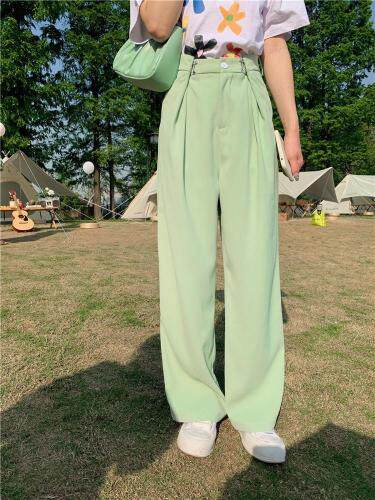 【现货】夏季新品阔腿西装裤，女装休闲裤，F/TU