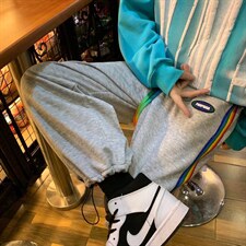 男春秋新款彩虹条休闲裤K1940P38图片