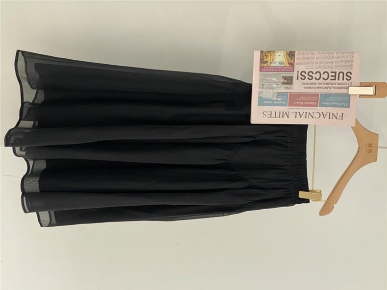 欧根纱半裙，女装半身裙，驿谷