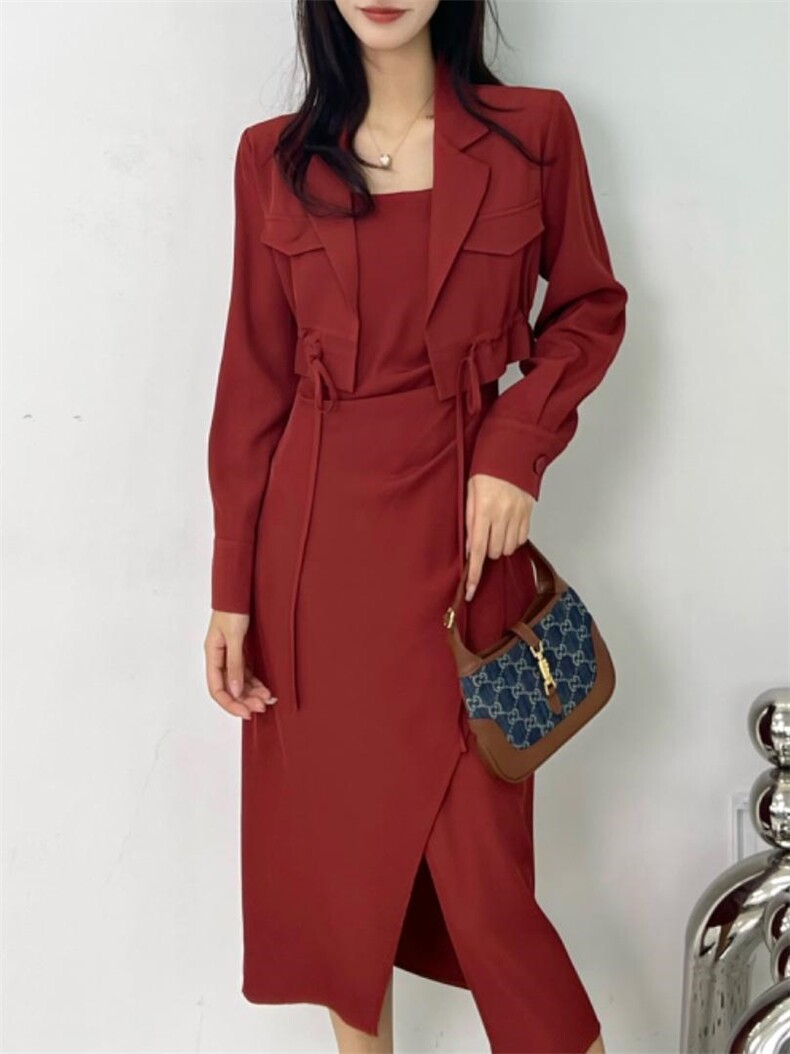 无敌无敌套装强烈推荐，女装职业装，依挺好