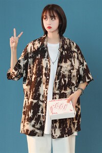 2024夏季新款港风情侣短袖衬衫衬衣A158-CS611-P45控58,男装衬衫,电商A158-1