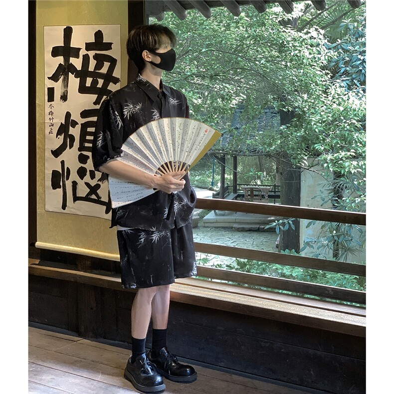 单竹节套装TZ77829特P50衬衫DCS77830特P30DK77831特P20套装控98,男装衬衫,星座226-1