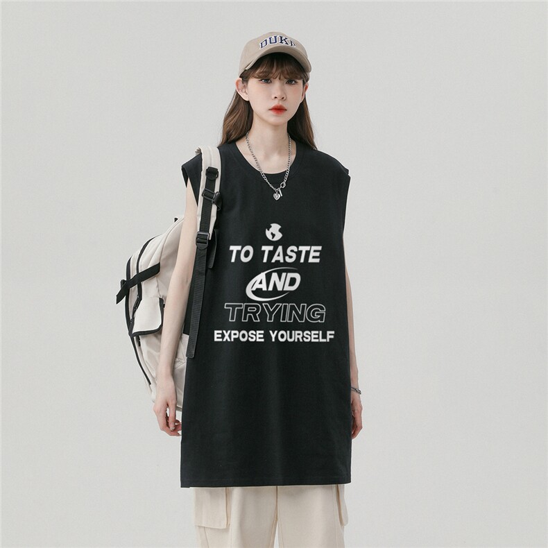 中性风 23新款夏季时尚百搭宽松圆领字母印花短袖T恤DT507P30控48图片