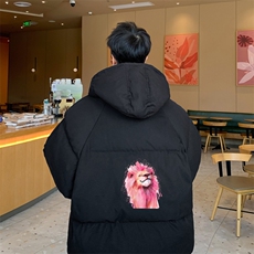 ！面包服男棉衣男棉服男大码棉袄男加厚外套男潮MBF528-P90，男装棉衣，电商B371