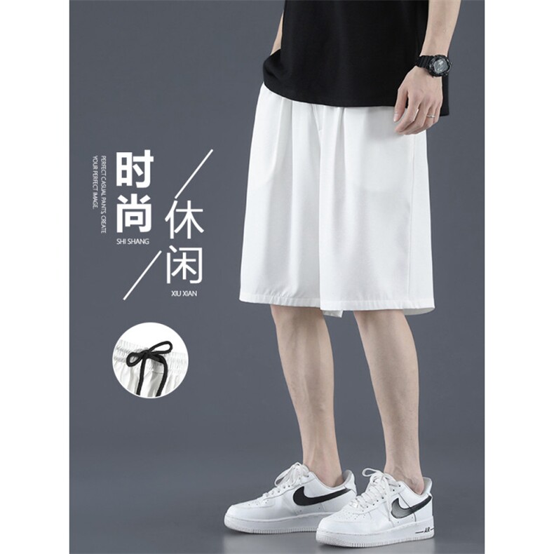 休闲短裤夏季冰丝薄款速干痞帅潮牌运动百搭五分裤DK516-特批-15,男装牛仔裤,星座718-1