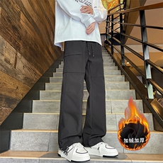 加绒秋冬户外防水冲锋裤休闲工装裤K830-1特P55有薄款，男装休闲裤，电商A309