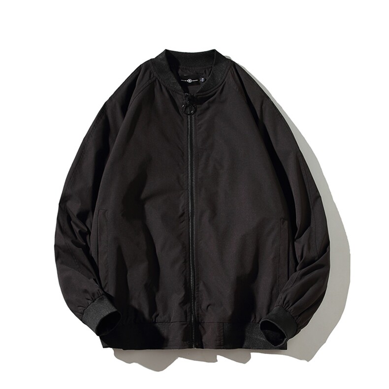 情侣潮大码宽松休闲多色光板夹克棒球服外套潮J7204P30【特价】,男装夹克,电商A007