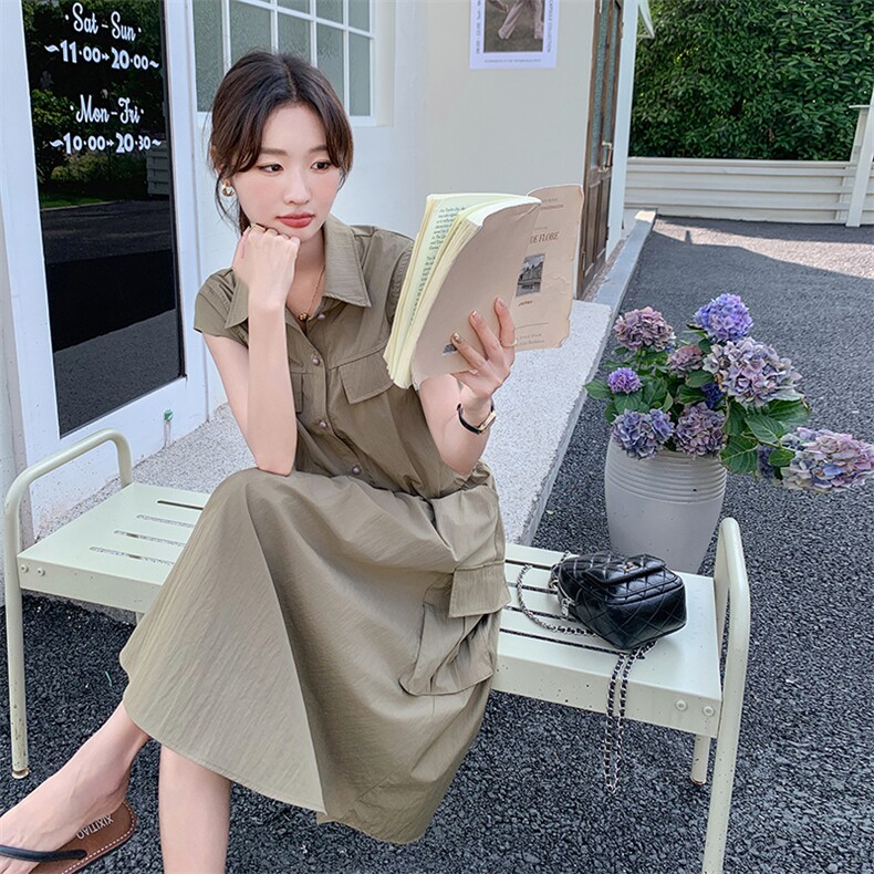新款现货主推夏季薄款工装套装9837-P125-K188,女装套装/套裙,2C129