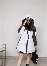 新款潮系列羽绒服，女装羽绒服，QIANCHEN 谦晨