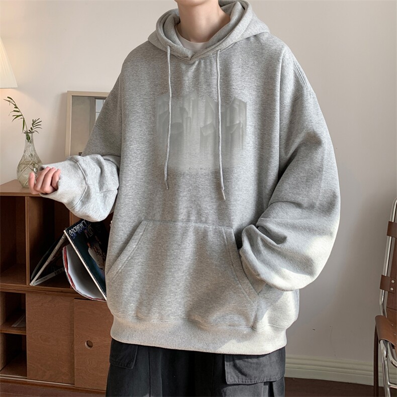 ！连帽圆领卫衣男装港风帽衫男LM147-P35,男装卫衣,电商B367