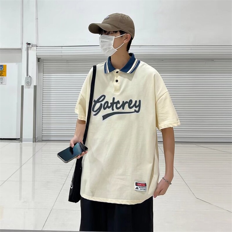 男春季polo潮流时尚休闲短袖T52P32,男装Polo衫,星座1116-2