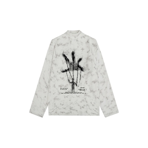 260克重磅扎染德绒半高领打底衫【有货】HD019-DR25260RB-P25