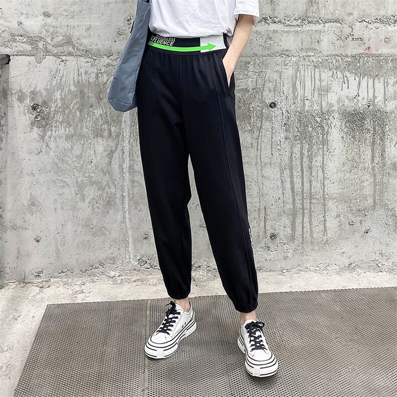 【现货】2021春秋装新款韩版休闲裤166-KZ03P65控价118紫色,女装休闲裤,茜茜公主