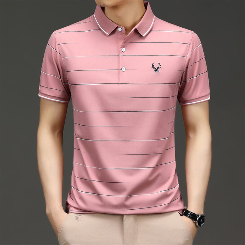 短袖polo衫男士时尚上衣翻领百搭夏季商务宽松潮流T恤SQ8801-P50,男装Polo衫,星座1105-3