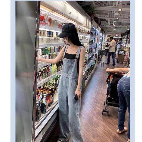 背带牛仔裤，女装牛仔裤，玫瑰共和国