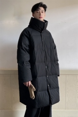 棉衣男冬季加厚潮流中长款棉服男棉袄情侣外套A071-289-P135，男装棉衣，电商A071