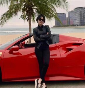 2022年春季新款潮流时尚短款皮衣外套,女装皮衣,L·H·X