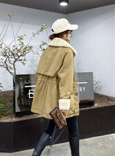 冬装新款兔毛派克外套现货，其它，维多利亚