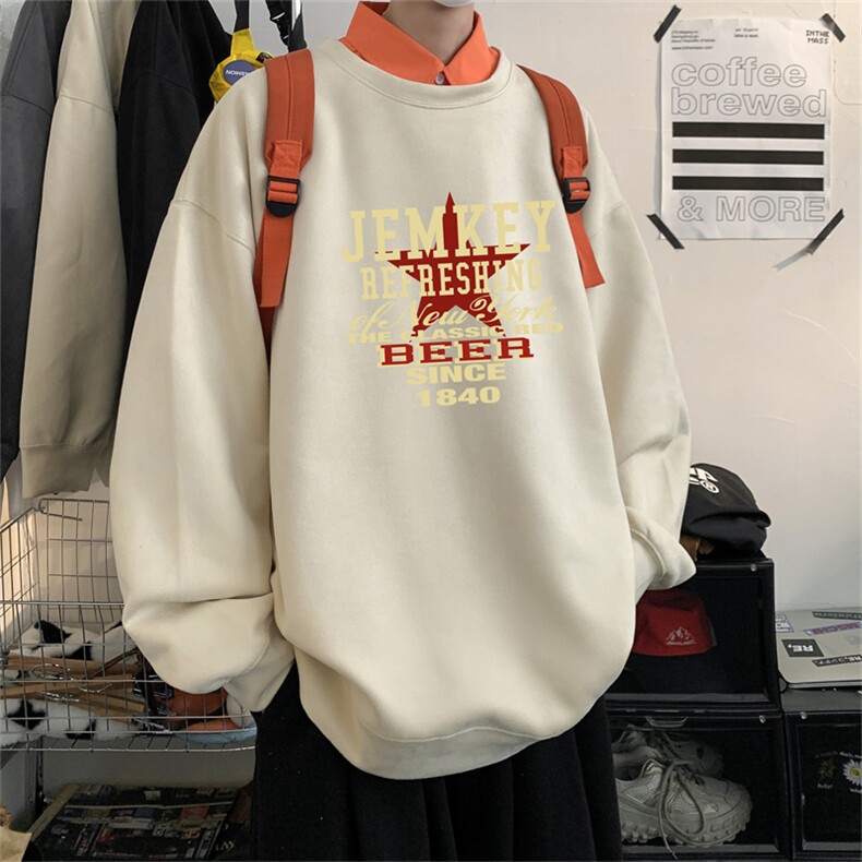 特p32高品质360G麂皮绒圆领卫衣JW2448图片