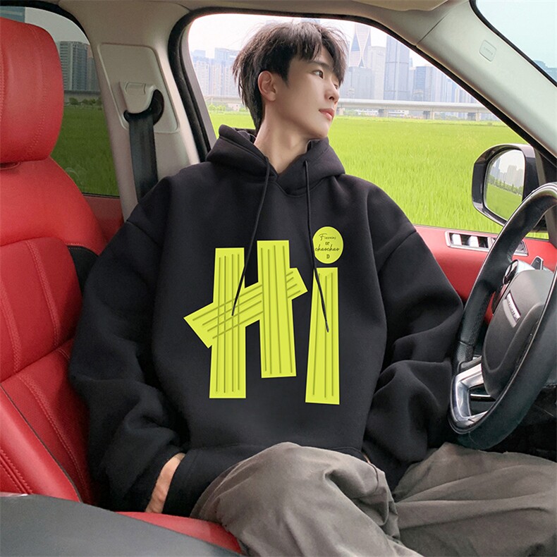 CM118新品重磅纯棉纯连帽卫衣秋冬外套卡通印花帽衫，女装短外套，星座304A-1