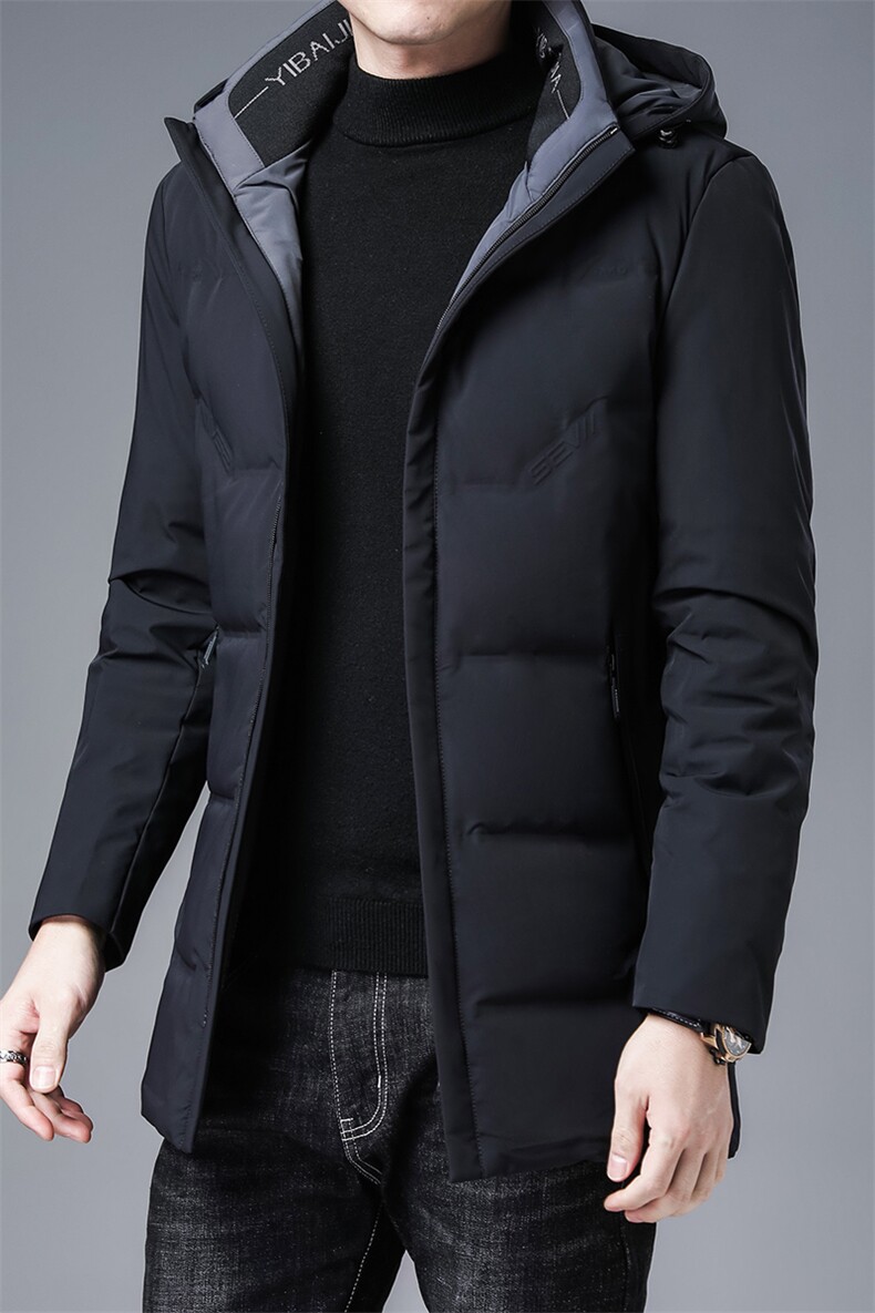 羽绒服男士连帽可脱卸冬季保暖宽松休闲羽绒外套KCN98008-48-P330,男装羽绒服,电商B212（原钱塘6029）