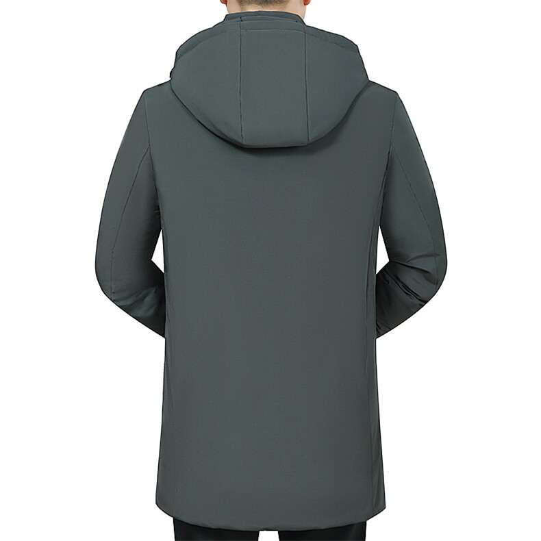 2023冬季新款男士连帽宽松免烫棉服中年休闲加厚保暖棉衣服外套,男装棉衣,电商B212（原钱塘6029）