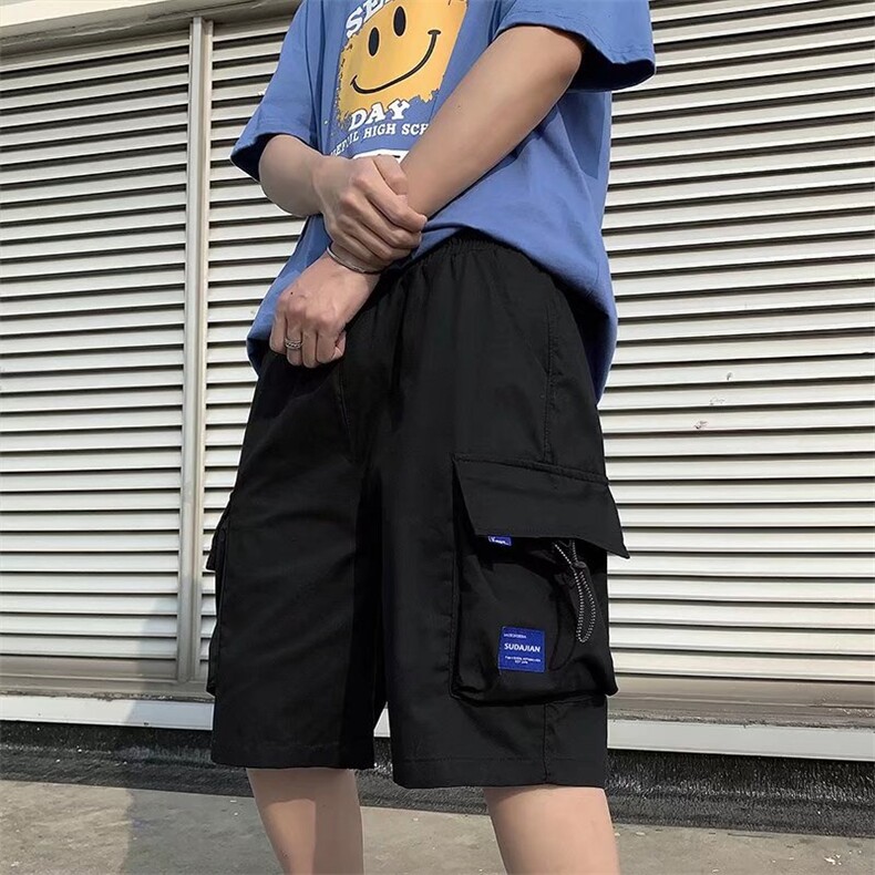 夏季2022潮流男款日系工装短裤休闲百搭学生五分裤K2581-P30,男装休闲裤,星座512-2