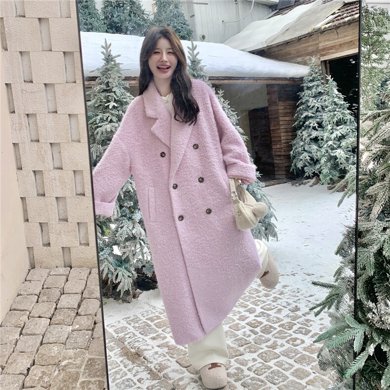 新款长款毛呢外套(含70羊毛)高克重2C272-C76-P250-K378,女装毛呢外套,2C272