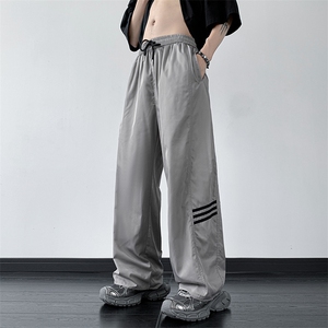 B221 美式ins街头hiphop休闲情侣宽松运动裤子 LK23117-P60 控78图片