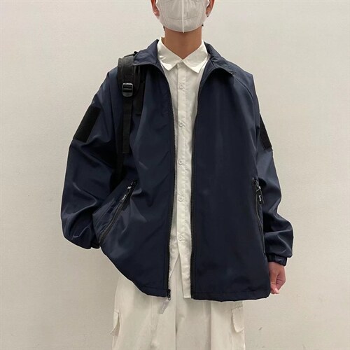 潮流夹克潮男春季夹克J01P57图片