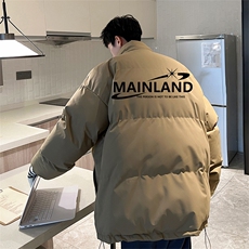 美式抖音直播高品质宽松男面包服羽绒棉外套棉衣M1053P90，男装棉衣，电商C408(原B339-1)