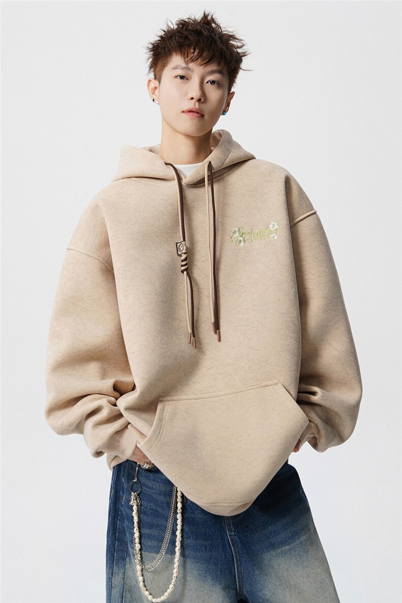 主推秋冬重磅刺绣砂洗做旧连帽卫衣JF21-特P65控98加绒P70控108,男装卫衣,电商A422-1