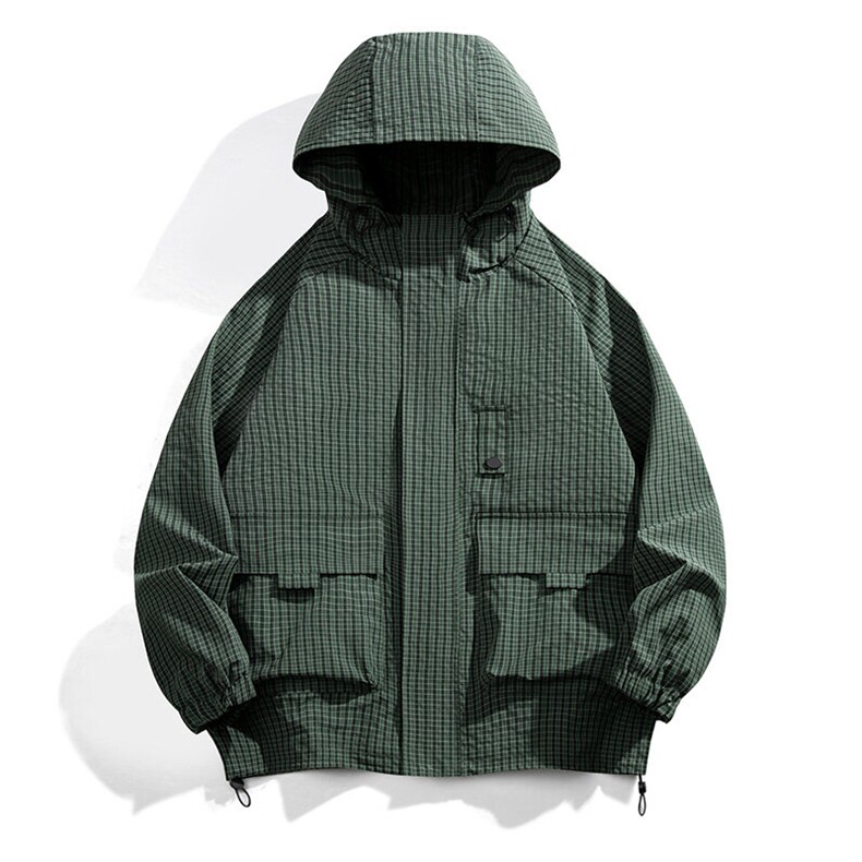秋季户外连帽夹克男外套男女同款DSA157B-JK7811-P75,男装夹克,电商A157B
