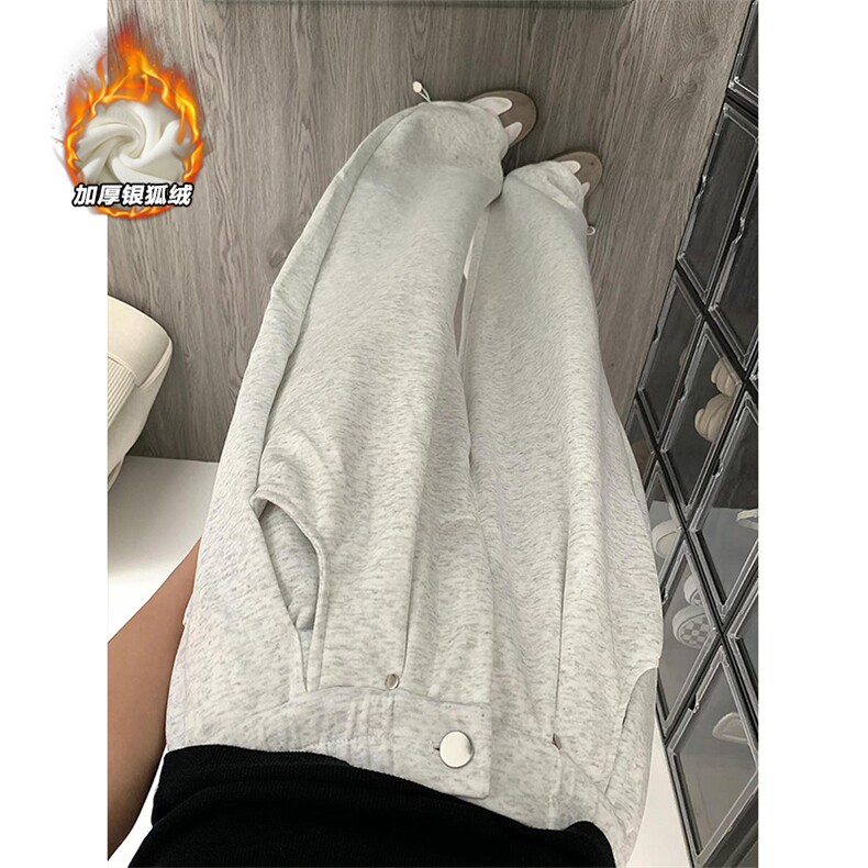 网图慎用重磅400g华棉保暖银狐绒休闲裤男K24039J加绒-特P50控98,男装棉衣,电商A001-1