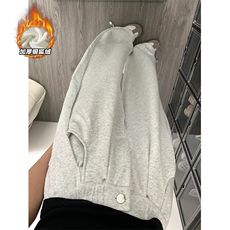 网图慎用重磅400g华棉保暖银狐绒休闲裤男K24039J加绒-特P50控98，男装棉衣，电商A001-1