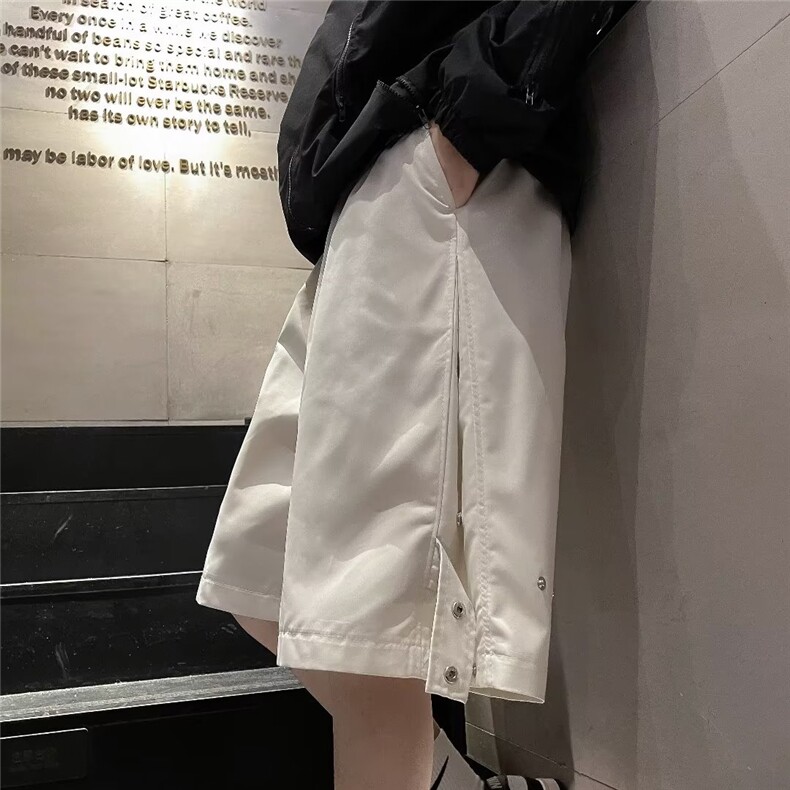 沙滩短裤潮牌新款男2023休闲裤纯色五分裤潮文艺夏季潮K3593-P30,男装牛仔裤,星座412