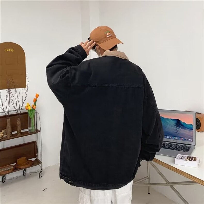 牛仔外套男春季日系少年感穿搭夹克春款ins潮牌高街衣服JK954-P68,男装夹克,星座1103-3